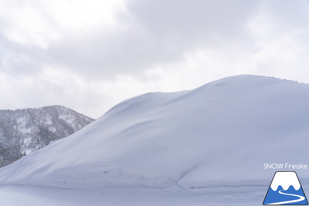 札幌国際スキー場｜３月の平日。粉雪コンディション、ゴンドラ＆リフト待ち無し、もちろん、ゲレンデも混雑無し。要するに、最高です(^_-)-☆